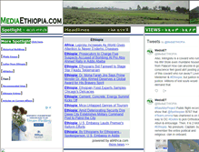 Tablet Screenshot of mediaethiopia.com